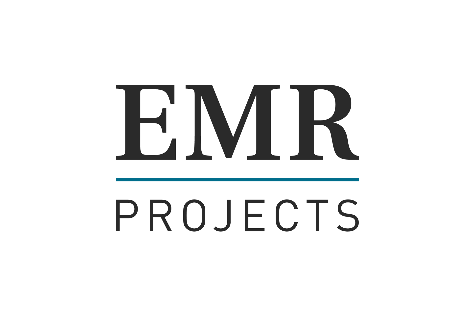 Emr logo letter design Royalty Free Vector Image